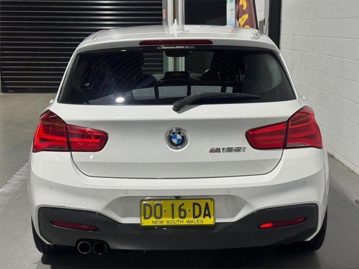 2017 BMW 1 Series 125i M Sport F20 LCI Alpine White