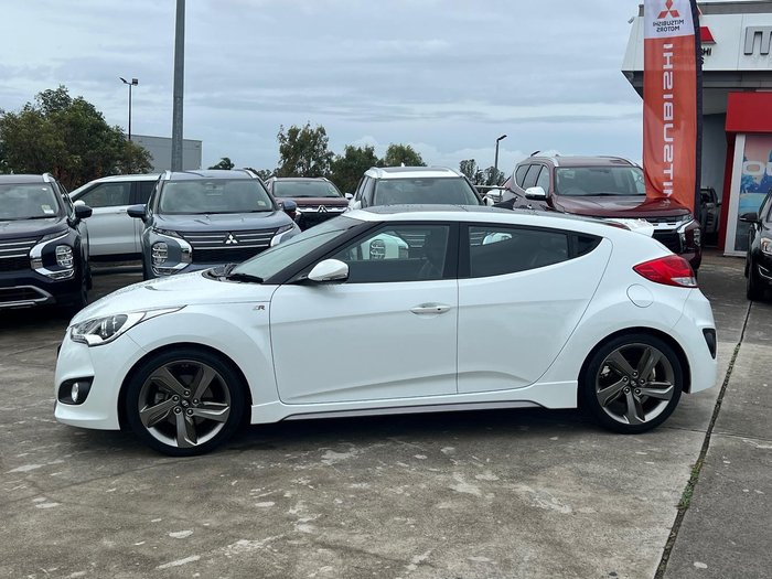 2012 Hyundai Veloster SR Turbo FS2 Crystal White
