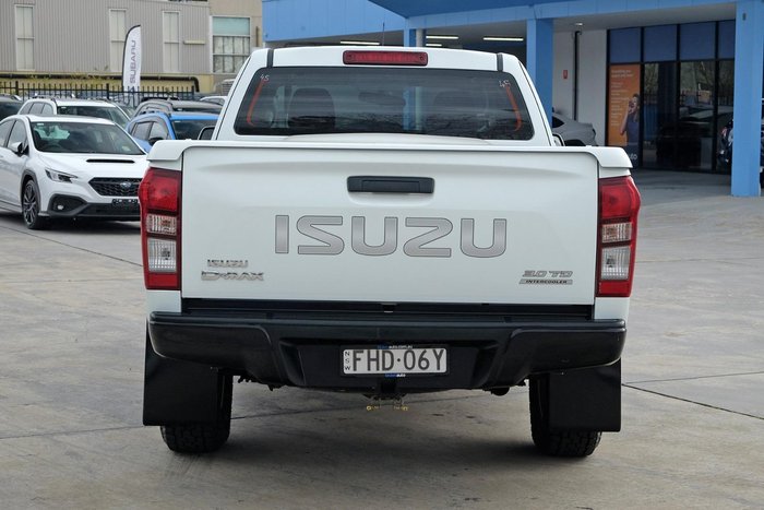 2017 Isuzu D-MAX SX High Ride MY17 4x2 Splash White