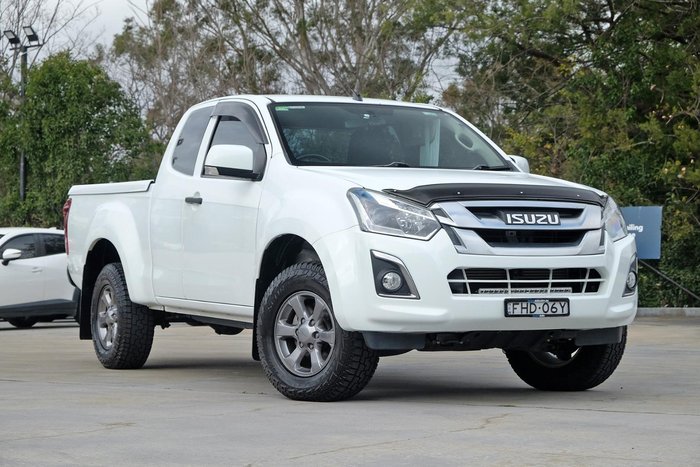 2017 Isuzu D-MAX SX High Ride MY17 4x2 Splash White