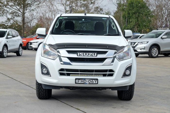 2017 Isuzu D-MAX SX High Ride MY17 4x2 Splash White