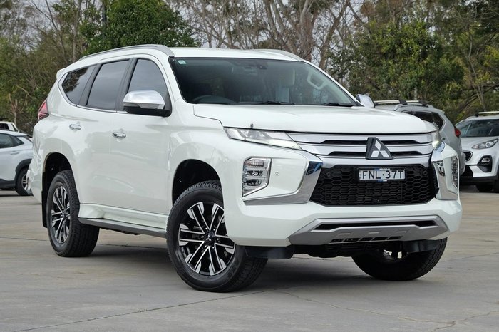2022 Mitsubishi Pajero Sport Exceed QF MY22 4X4 Dual Range White