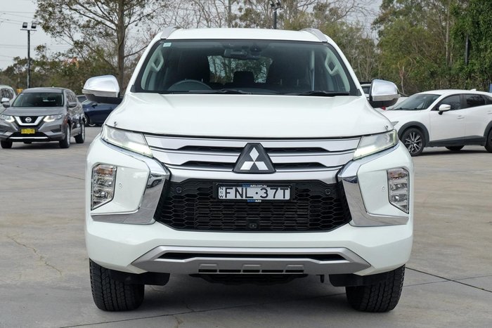 2022 Mitsubishi Pajero Sport Exceed QF MY22 4X4 Dual Range White