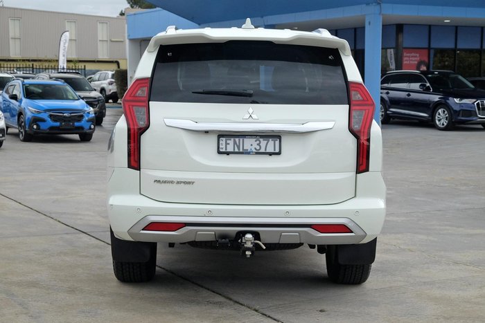 2022 Mitsubishi Pajero Sport Exceed QF MY22 4X4 Dual Range White
