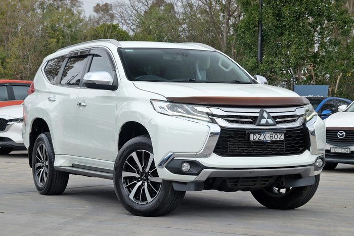 2018 Mitsubishi Pajero Sport GLS QE MY18 4X4 Dual Range White