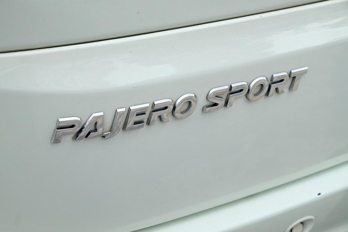 2018 Mitsubishi Pajero Sport GLS QE MY18 4X4 Dual Range White