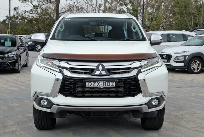 2018 Mitsubishi Pajero Sport GLS QE MY18 4X4 Dual Range White