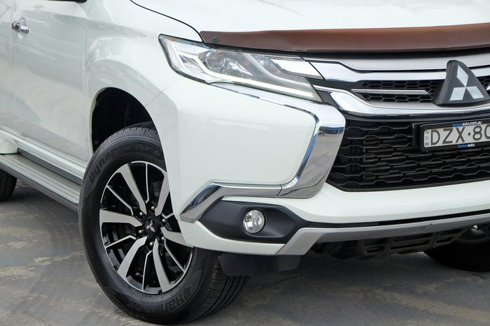2018 Mitsubishi Pajero Sport GLS QE MY18 4X4 Dual Range White