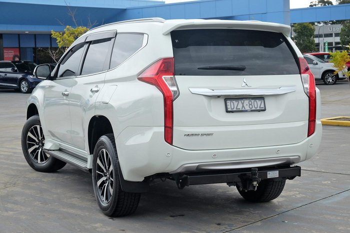 2018 Mitsubishi Pajero Sport GLS QE MY18 4X4 Dual Range White