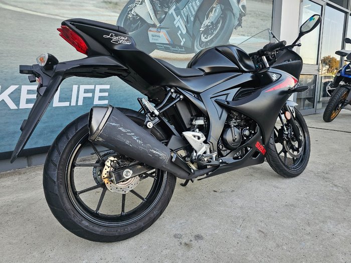 2018 Suzuki GSX-R125A Black