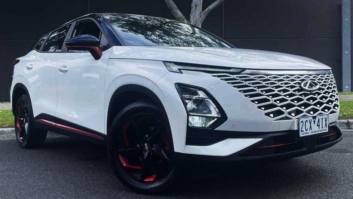 2023 Chery OMODA 5 EX MY23 Lunar White with Red Strike