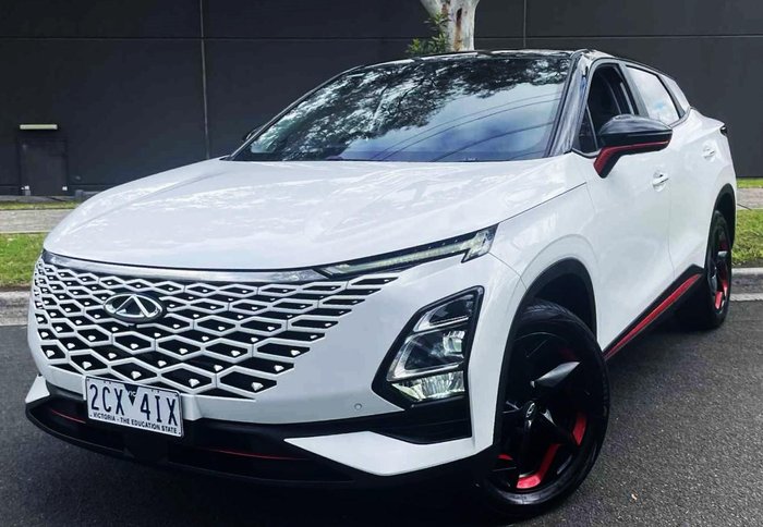 2023 Chery OMODA 5 EX MY23 Lunar White with Red Strike