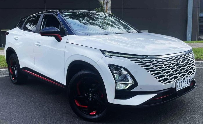 2023 Chery OMODA 5 EX MY23 Lunar White with Red Strike