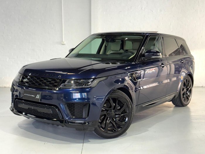 2019 Land Rover Range Rover Sport SDV6 HSE L494 MY19.5 4X4 Dual Range Blue