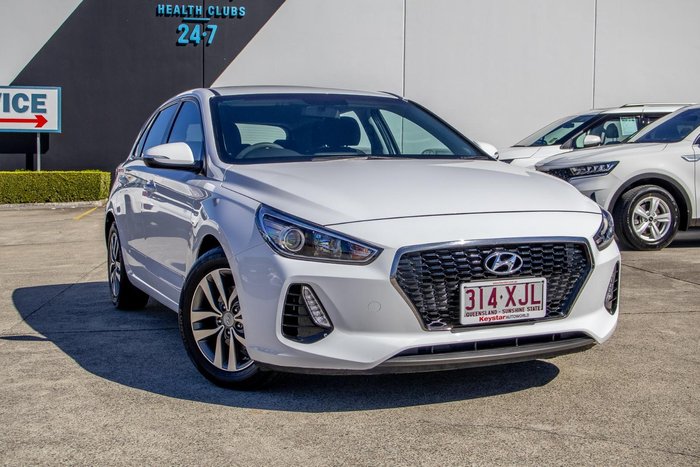 2017 Hyundai i30 Active PD MY18 Polar White