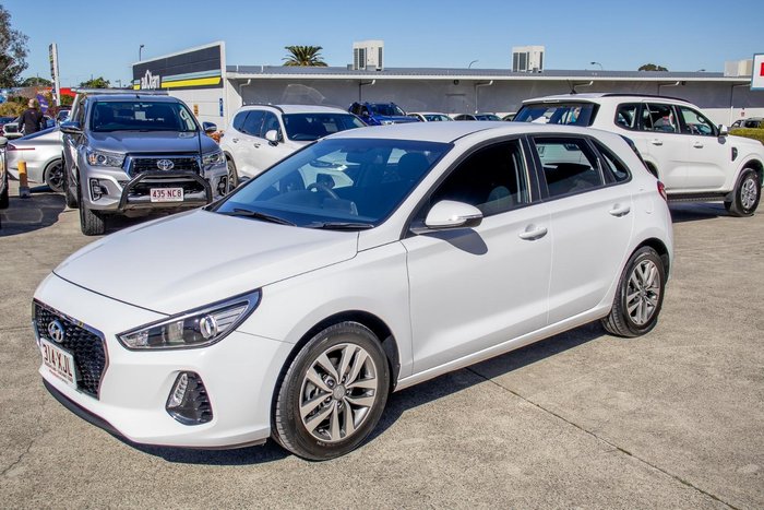 2017 Hyundai i30 Active PD MY18 Polar White