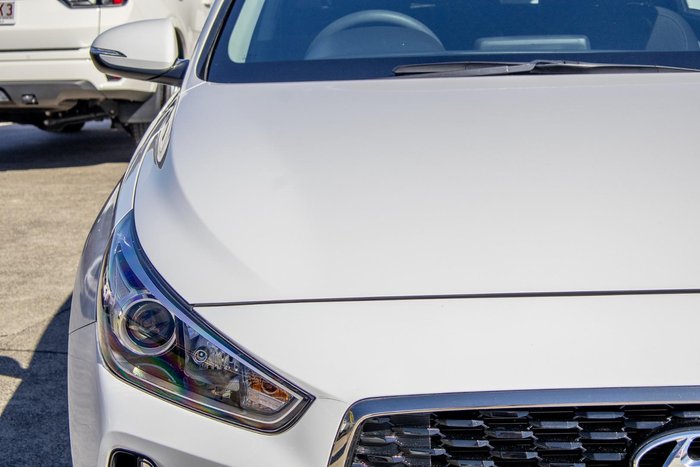 2017 Hyundai i30 Active PD MY18 Polar White