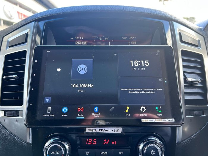 2018 Mitsubishi Pajero Exceed NX MY18 4X4 Dual Range Graphite Grey