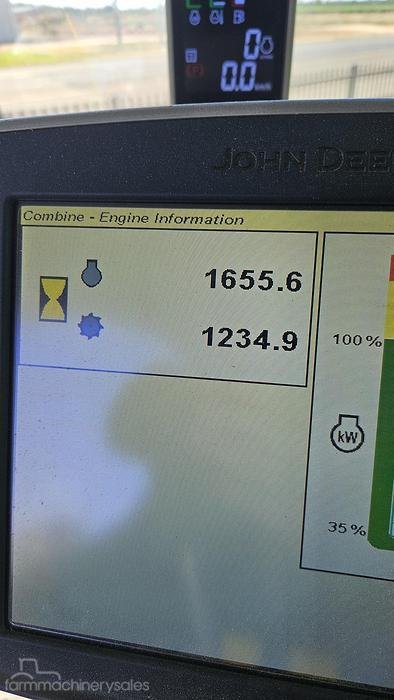2017 John Deere S680+ 625D Green