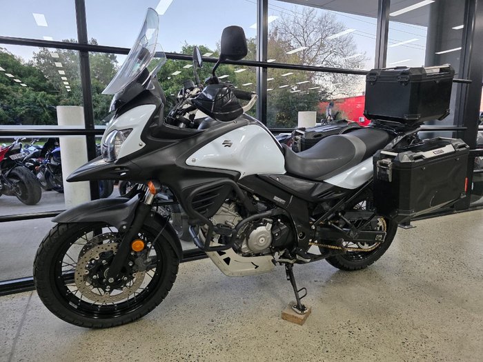 2015 Suzuki V-STROM 650 XT WHITE