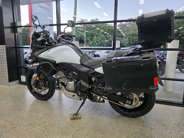 2015 Suzuki V-STROM 650 XT WHITE