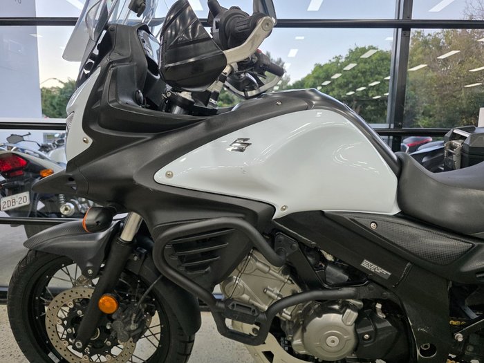 2015 Suzuki V-STROM 650 XT WHITE