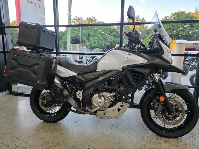 2015 Suzuki V-STROM 650 XT WHITE