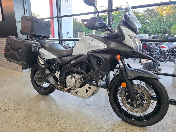 2015 Suzuki V-STROM 650 XT WHITE