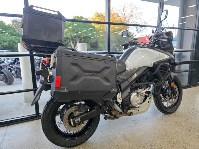 2015 Suzuki V-STROM 650 XT WHITE