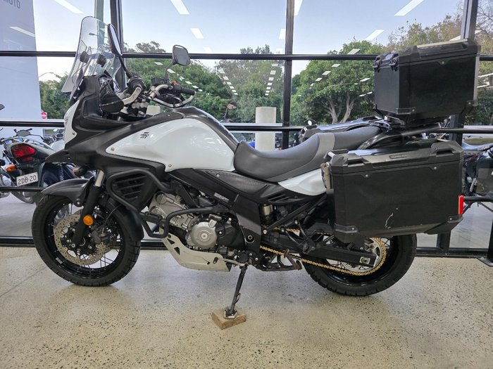 2015 Suzuki V-STROM 650 XT WHITE