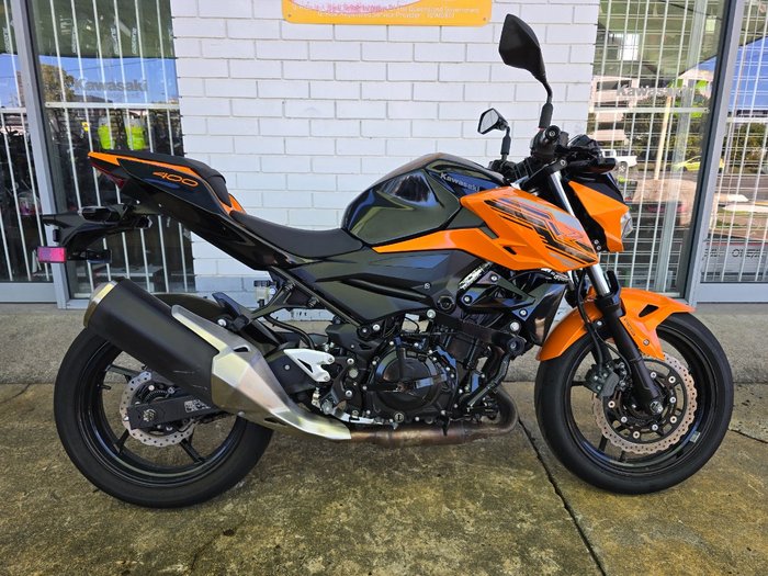 2020 Kawasaki Z400 Orange