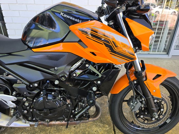 2020 Kawasaki Z400 Orange