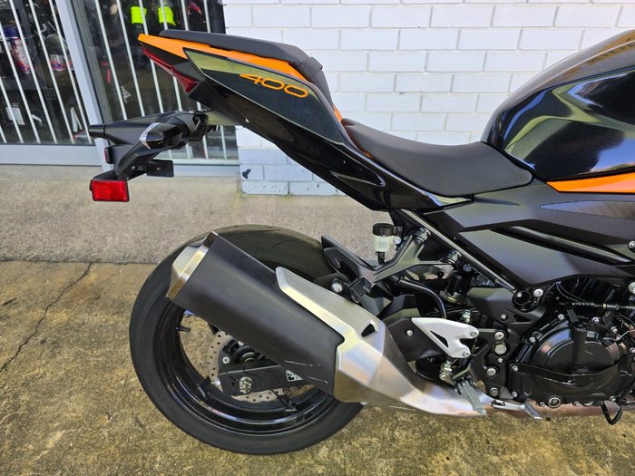 2020 Kawasaki Z400 Orange