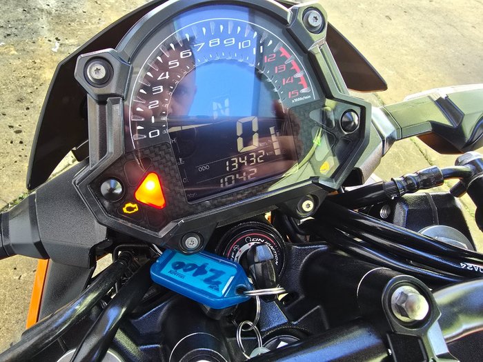 2020 Kawasaki Z400 Orange