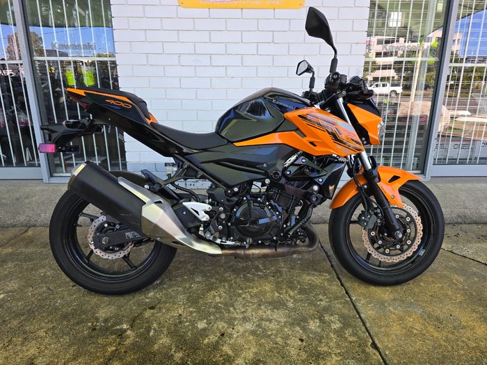 2020 Kawasaki Z400 Orange