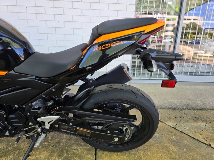 2020 Kawasaki Z400 Orange
