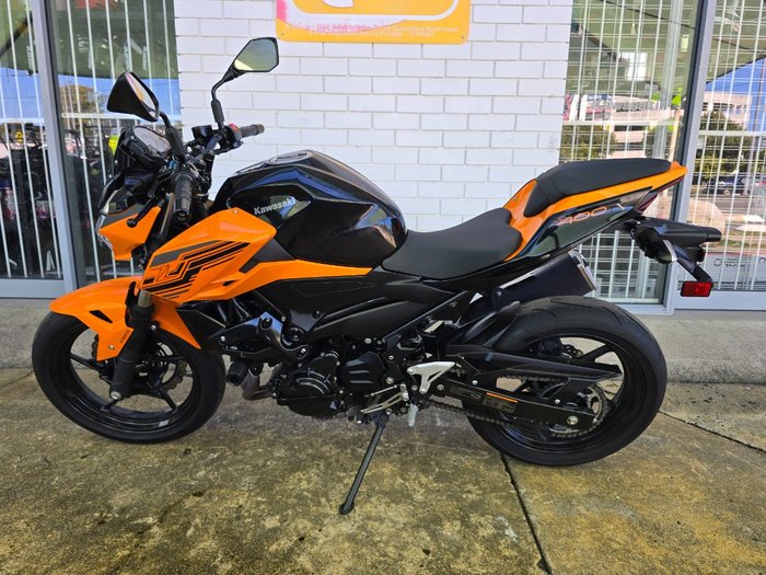 2020 Kawasaki Z400 Orange