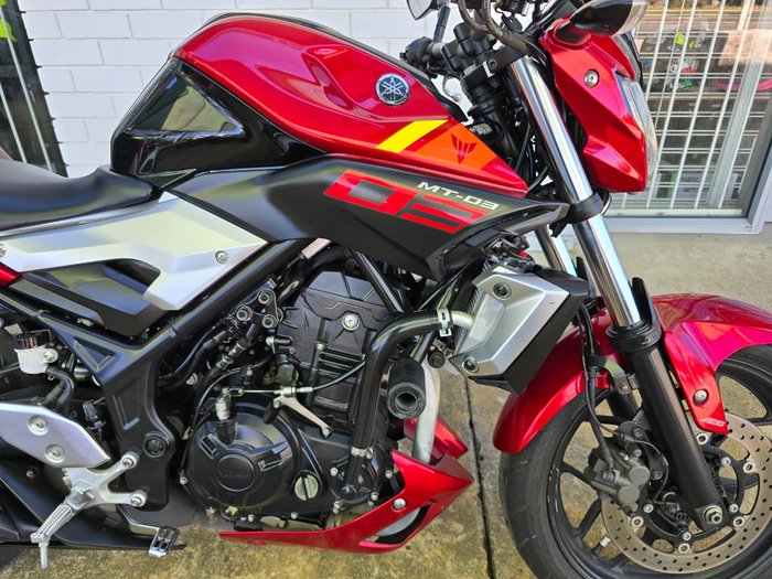 2016 YAMAHA MT-03 (MT03LA) (ABS) Red