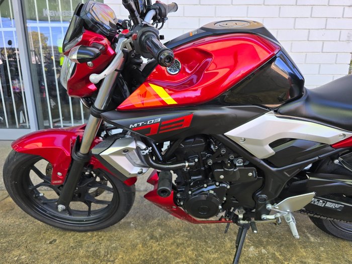 2016 YAMAHA MT-03 (MT03LA) (ABS) Red