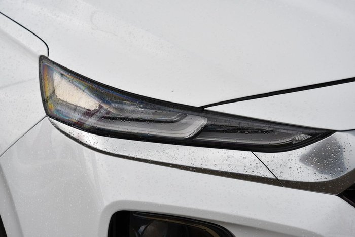2020 Hyundai Santa Fe Elite TM.2 MY20 White Cream