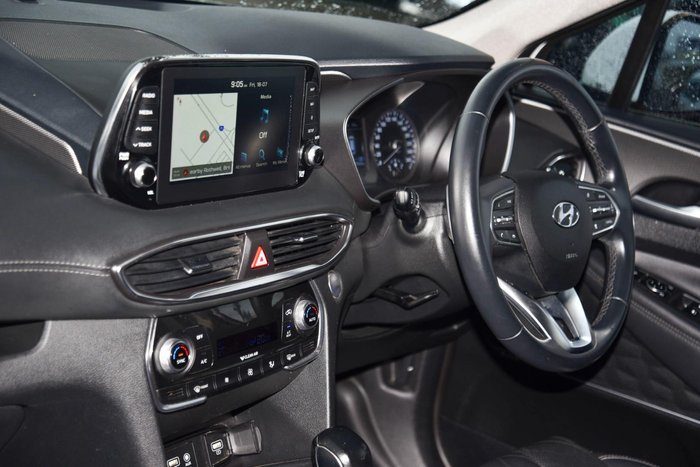 2020 Hyundai Santa Fe Elite TM.2 MY20 White Cream