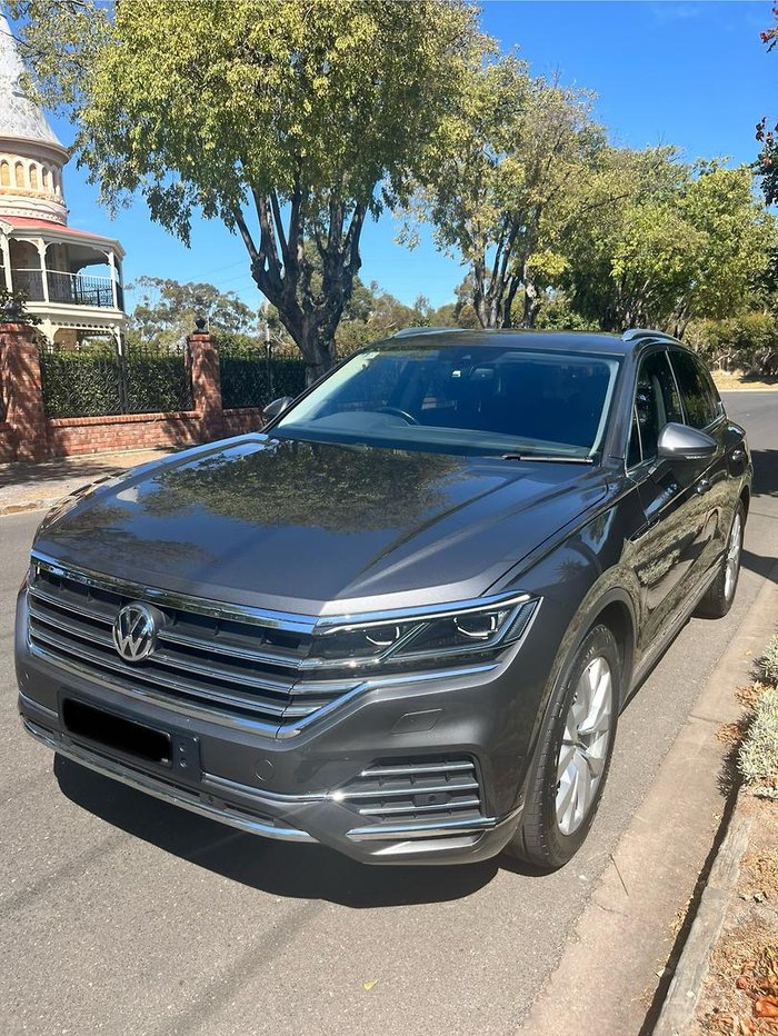 2019 Volkswagen Touareg 190TDI Premium CR MY20 Four Wheel Drive Silicone Grey