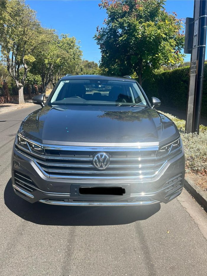 2019 Volkswagen Touareg 190TDI Premium CR MY20 Four Wheel Drive Silicone Grey