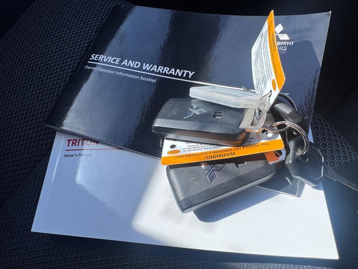 2023 Mitsubishi Triton GLS MR MY23 4X4 Dual Range White