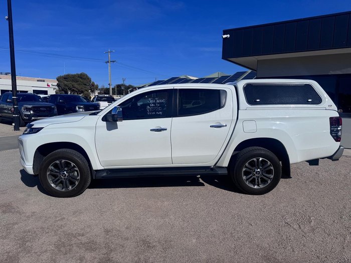 2023 Mitsubishi Triton GLS MR MY23 4X4 Dual Range White