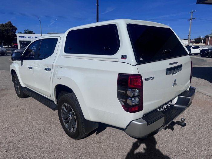 2023 Mitsubishi Triton GLS MR MY23 4X4 Dual Range White