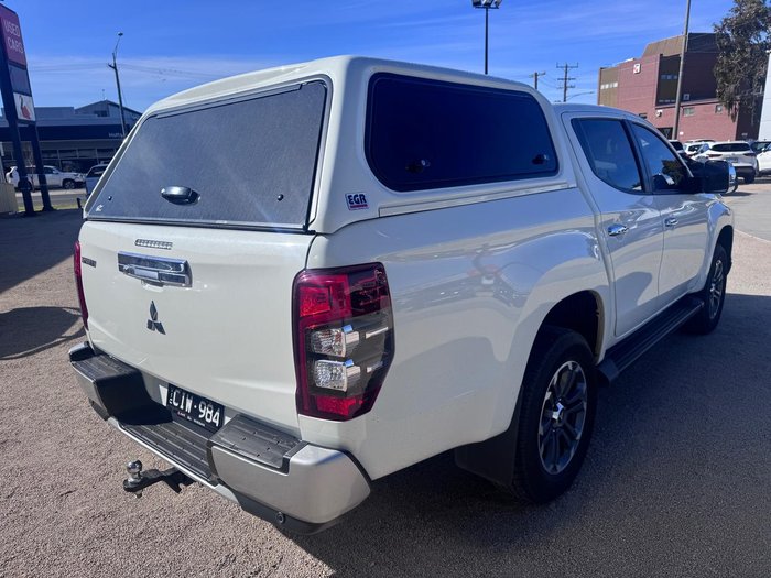 2023 Mitsubishi Triton GLS MR MY23 4X4 Dual Range White