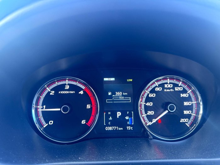 2023 Mitsubishi Triton GLS MR MY23 4X4 Dual Range White