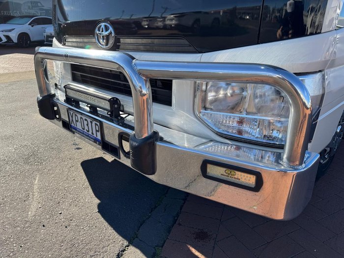 2017 Toyota Coaster Deluxe XZB70R White