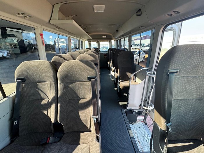2017 Toyota Coaster Deluxe XZB70R White
